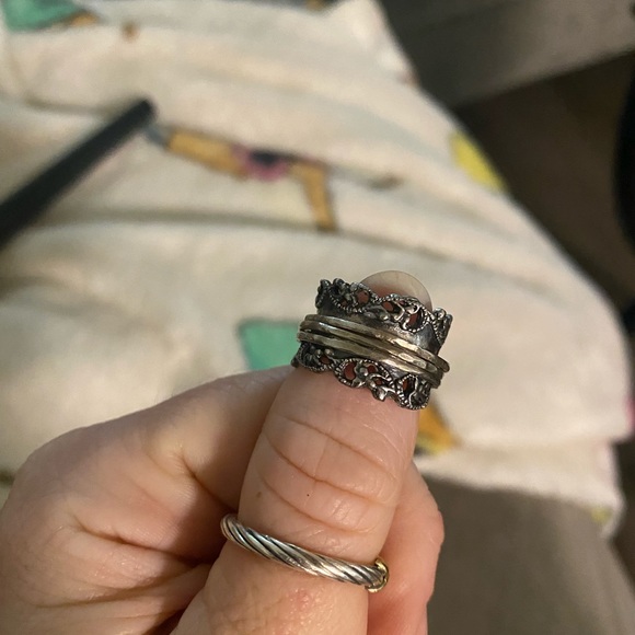 Or Paz spinner ring 925 - Picture 2 of 5